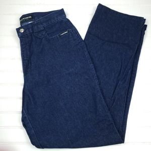 Rockies Relaxed Fit 38977 Dark Wash Vintage Denim Blue Jeans womens 29/9 Long